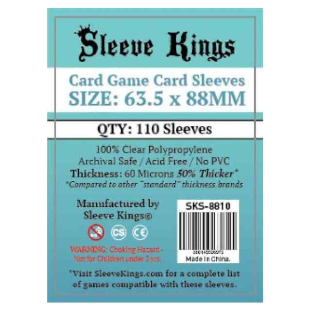Fundas Sleeve Kings Standard 63.5x88 (110 uds) TABLERUM