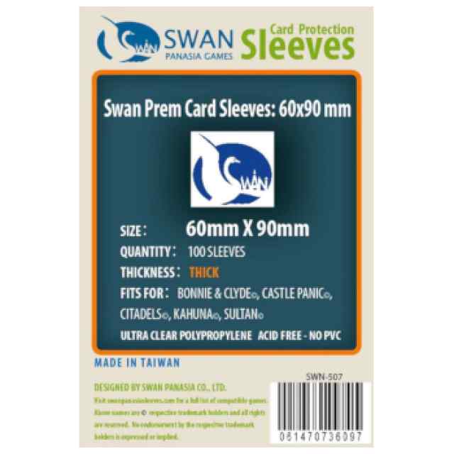 Fundas Swan Panasia 60 x 90 Premium (100 uds) TABLERUM