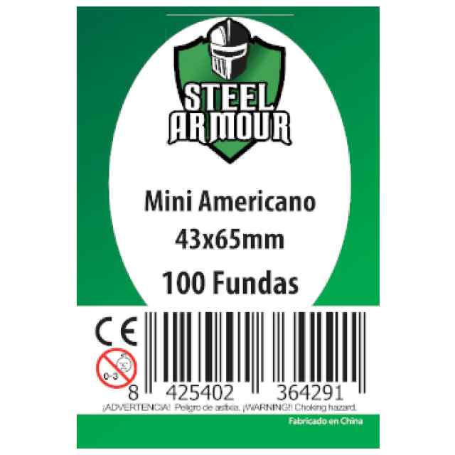 Fundas Steel Armour Americano Mini 43 x 65 TABLERUM