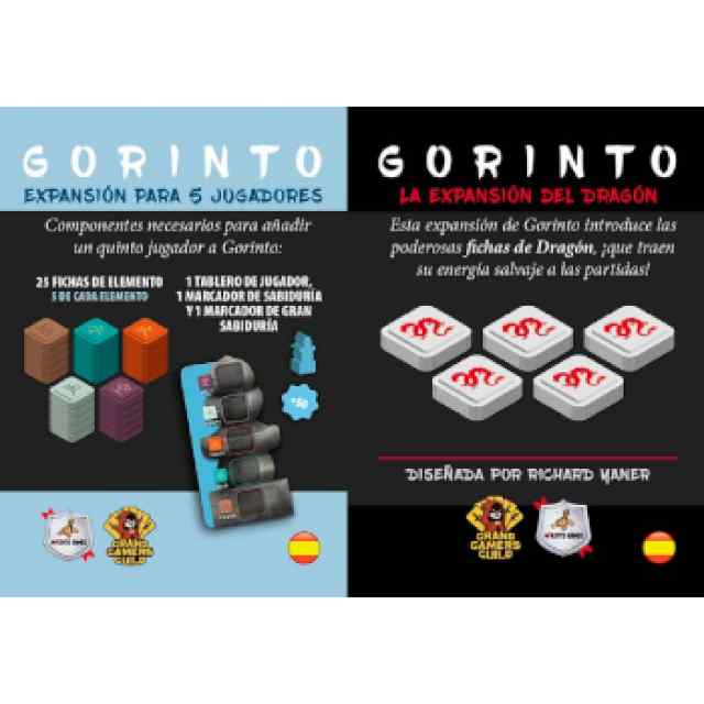 Gorinto: Pack Expansión para 5º Jugador + Dragón TABLERUM