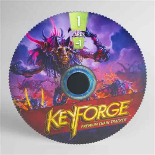 Keyforge: Premium Dis Chain Tracker ML TABLERUM