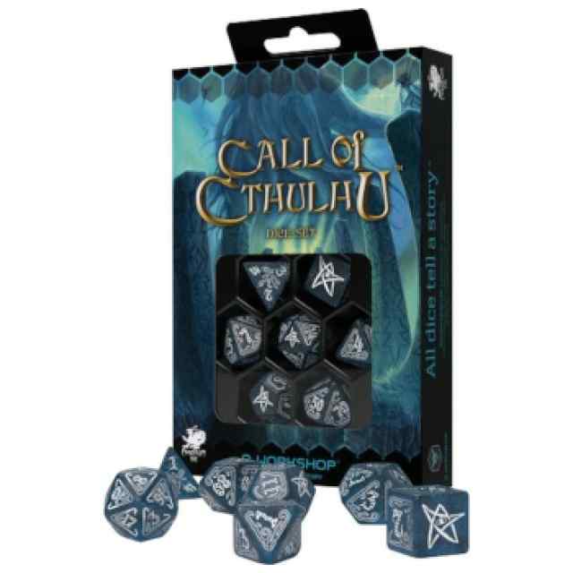 La llamada de Cthulhu: Set de Dados Abyssal & White TABLERUM