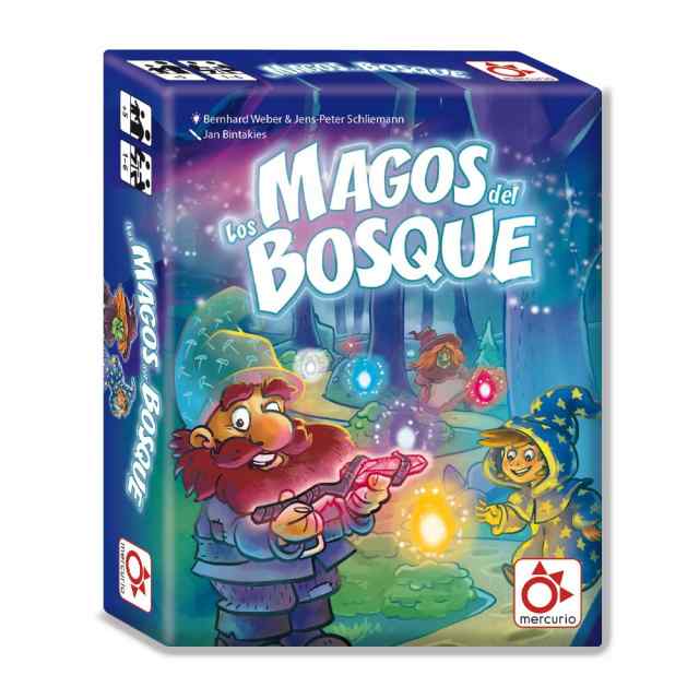 juego de mesa los magos del bosque delante