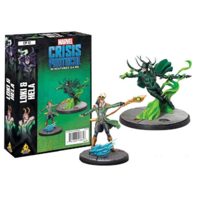 Marvel Crisis Protocol Loki & Hela Character EN TABLERUM