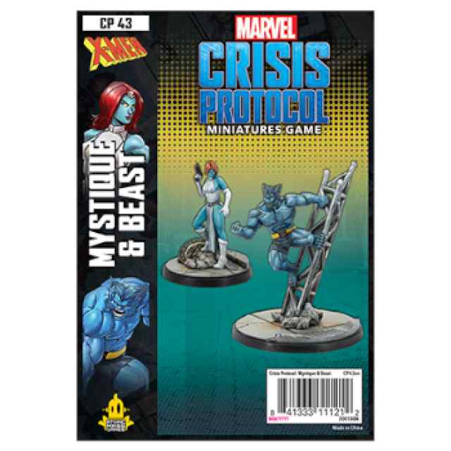 Marvel Crisis Protocol Mystique & Beast EN TABLERUM