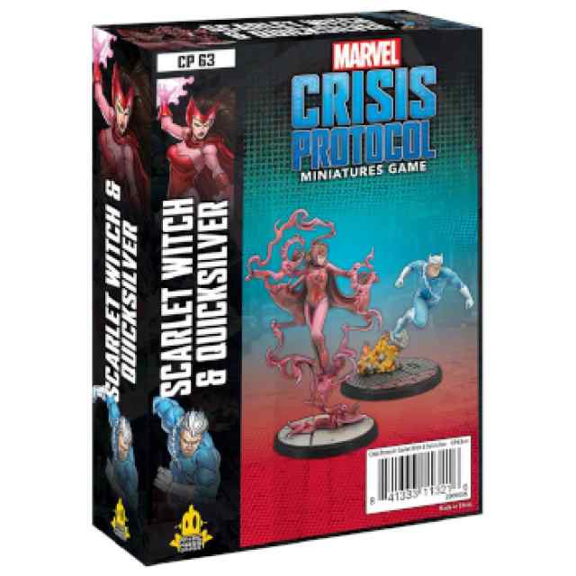 Marvel Crisis Protocol: Scarlet Witch & Quicksilver EN TABLERUM