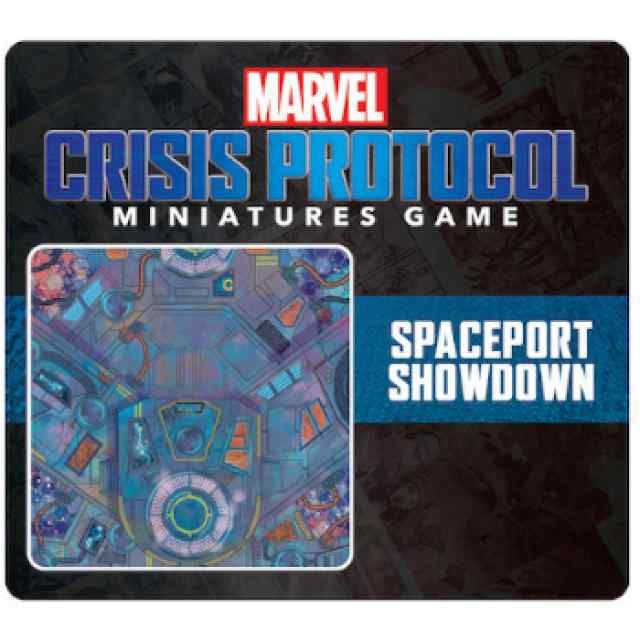 Marvel Crisis Protocol Spaceport Showdown Game Mat EN TABLERUM