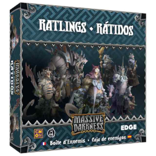 Massive Darkness: Caja de enemigos: Rátidos TABLERUM