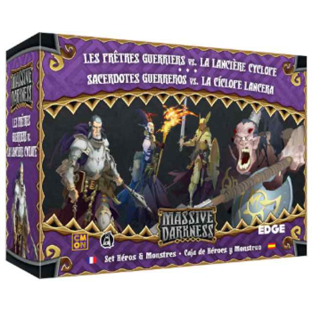 Massive Darkness: Sacerdotes Guerreros vs. la Cíclope Lancera TABLERUM