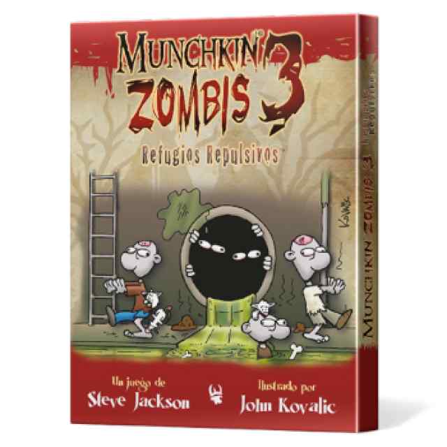 Munchkin Zombis 3: Refugios Repulsivos TABLERUM