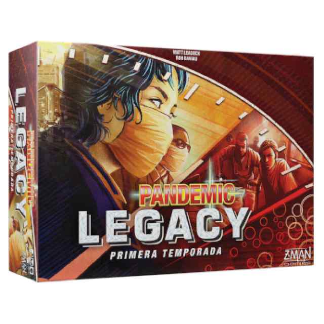 Pandemic Legacy Rojo Temporada 1 TABLERUM