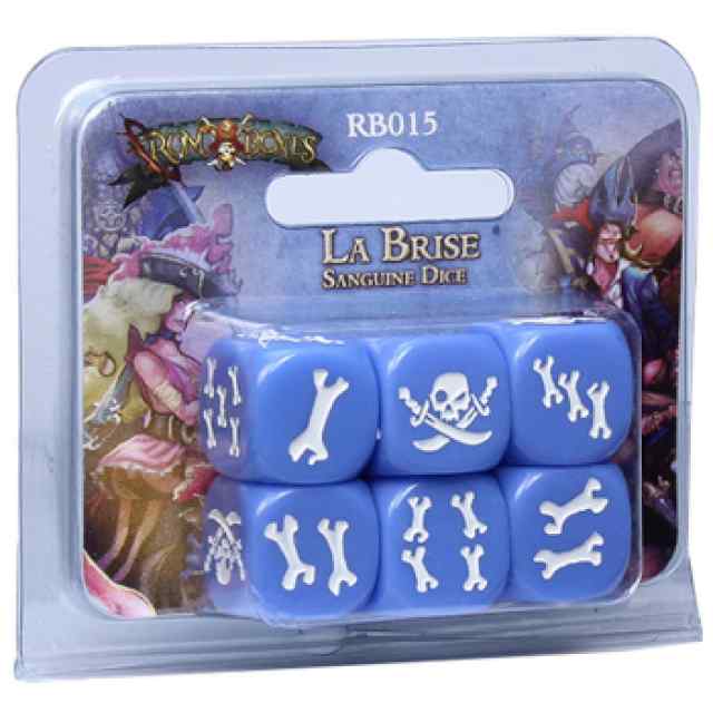 Rum & Bones: Set de dados La Brise Sanguine TABLERUM