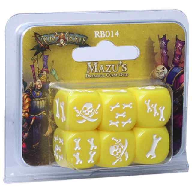 Rum & Bones: Set de dados Mazu TABLERUM