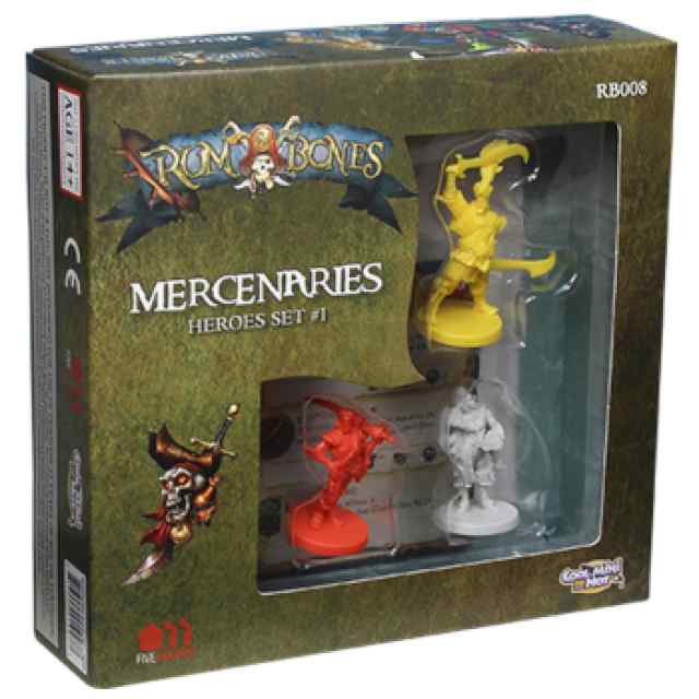 Rum & Bones: Mercenary Heroes Set 1 TABLERUM