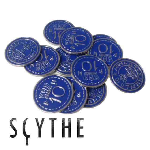 Scythe: Monedas Metálicas $10 (x15) TABLERUM