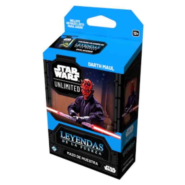 star-wars-unlimited-leyendas-de-la-fuerza-mazo-de-muestra-darth-maul-comprar-barato-tablerum