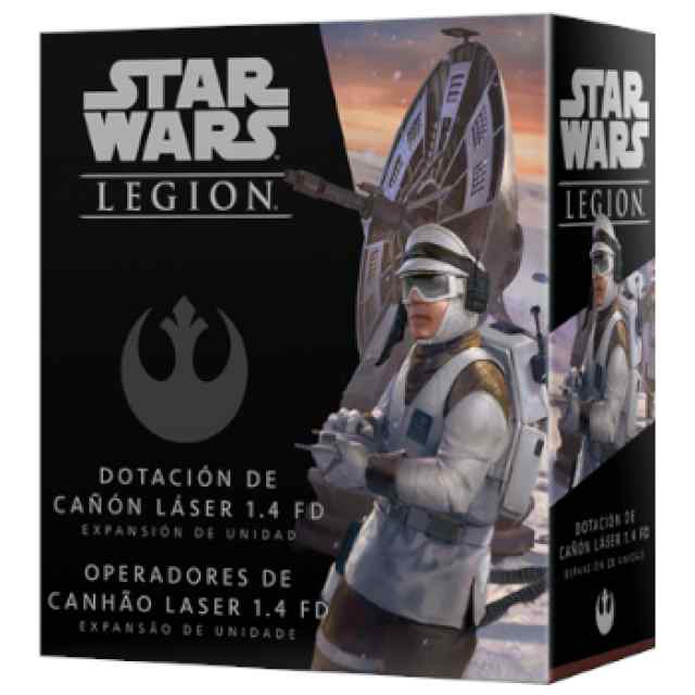 Star Wars Legión: Dotación de cañón láser 1.4 FD TABLERUM