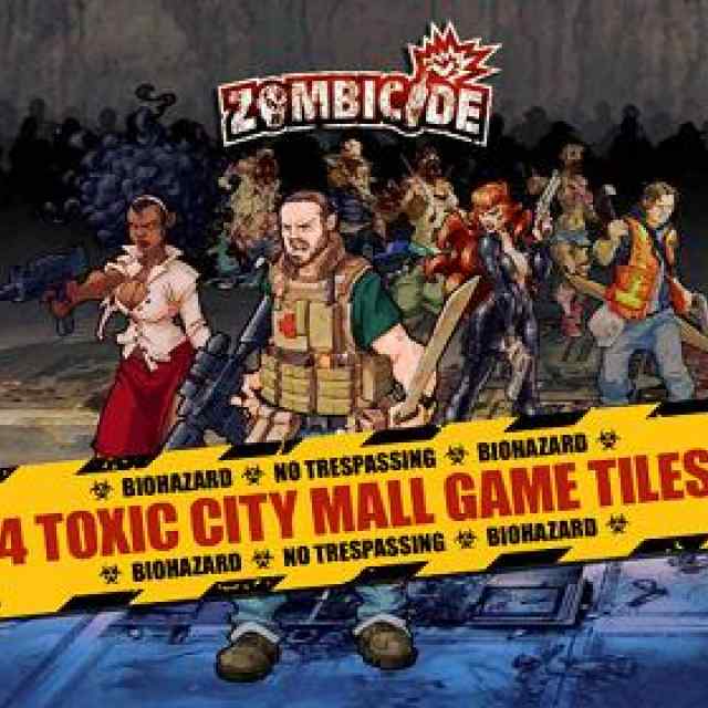 comprar Zombicide: Toxic City Mall Game Tiles
