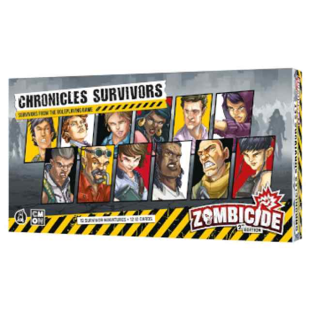 Zombicide 2ªEd: Chronicles Survivor Set TABLERUM