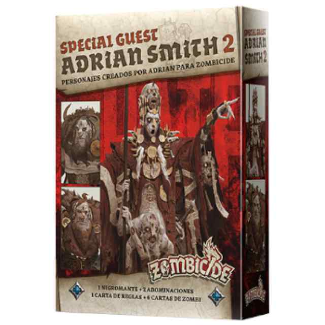 Zombicide Black Plague: Special Guest Adrian Smith 2 TABLERUM