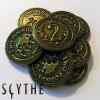 Scythe: monedas metálicas $2 (x15) TABLERUM