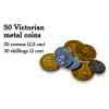 Nanty Narking: Monedas de metal de Estilo Victoriano TABLERUM
