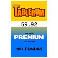 Fundas TABLERUM Euro PREMIUM 59 x 92 (100 uds) TABLERUM