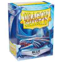 Fundas Dragon Shield 100 Azul Mate TABLERUM